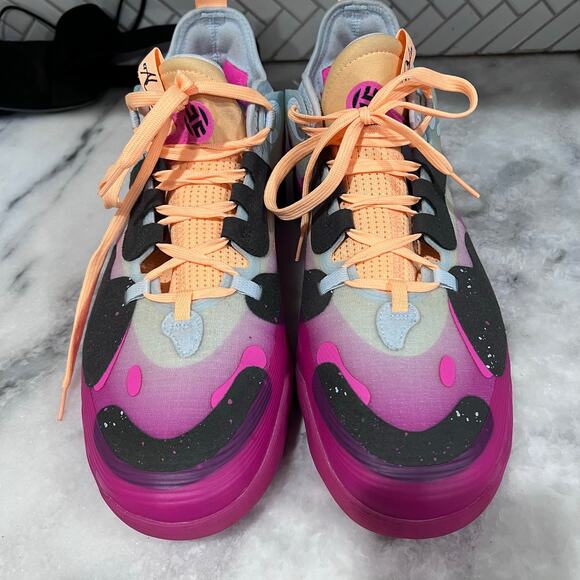 Adidas Harden Vol. 5 Futurenatural FZ1083 Men’s Size 12 Pink Multi Basketball main image 7